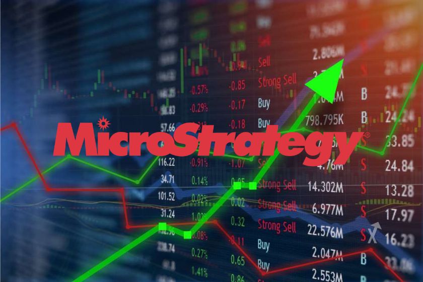 MicroStrategy action Nasdaq 100