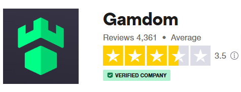Gamdom ranking