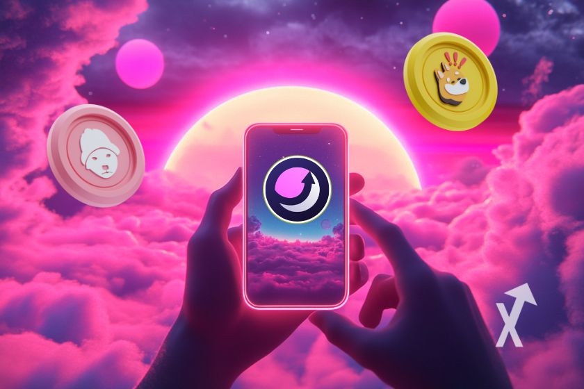 Mondschuss für Apple Pay-Brieftasche