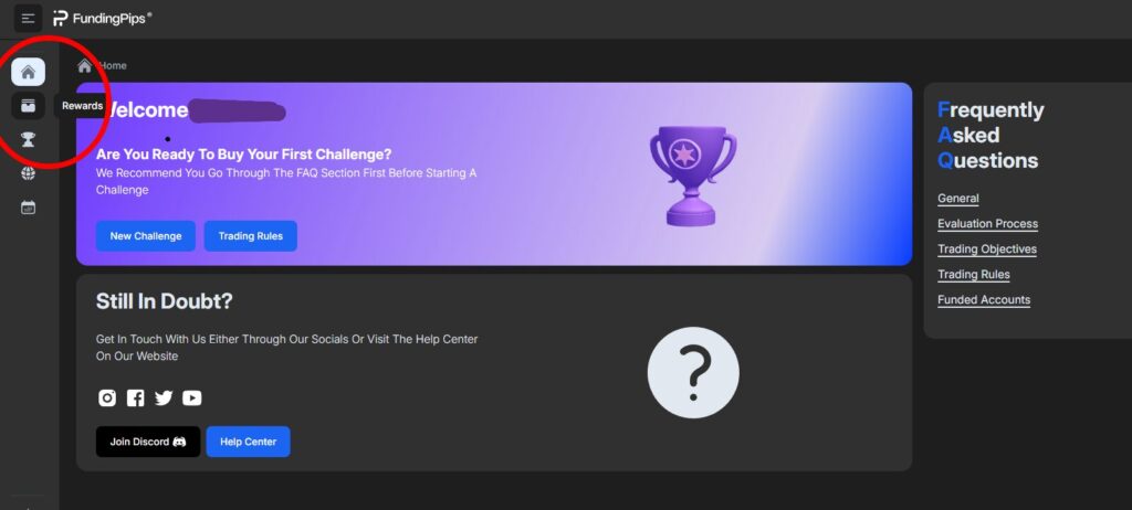 Dashboard fundingpips