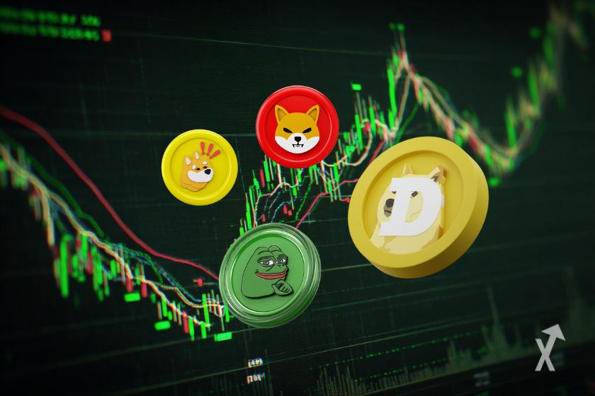 Meme-Token für Kryptowährungszwecke.