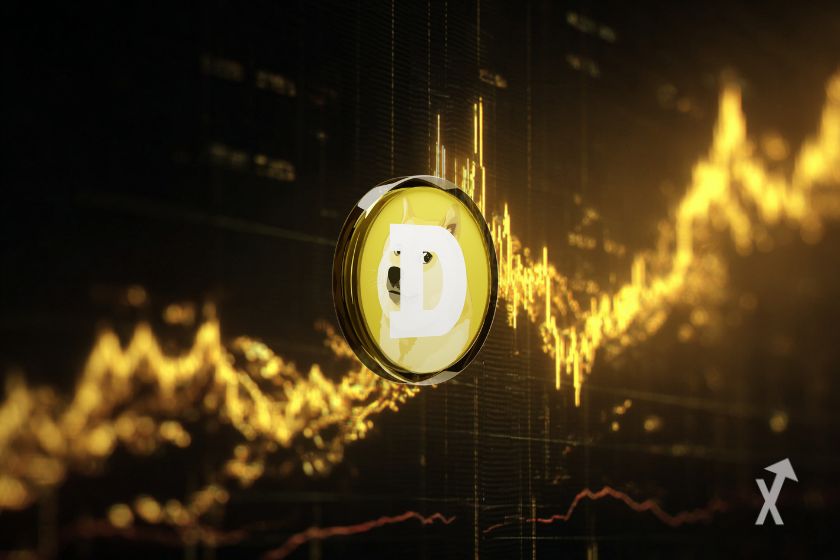 Der DOGECOIN-Token - digitales Vermögen.