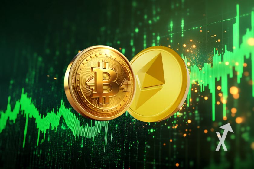 Kryptowährung Cover: Bitcoin, Ethereum, Altcoins