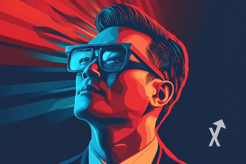 Buchcover von Donald Trump auf Tschechisch