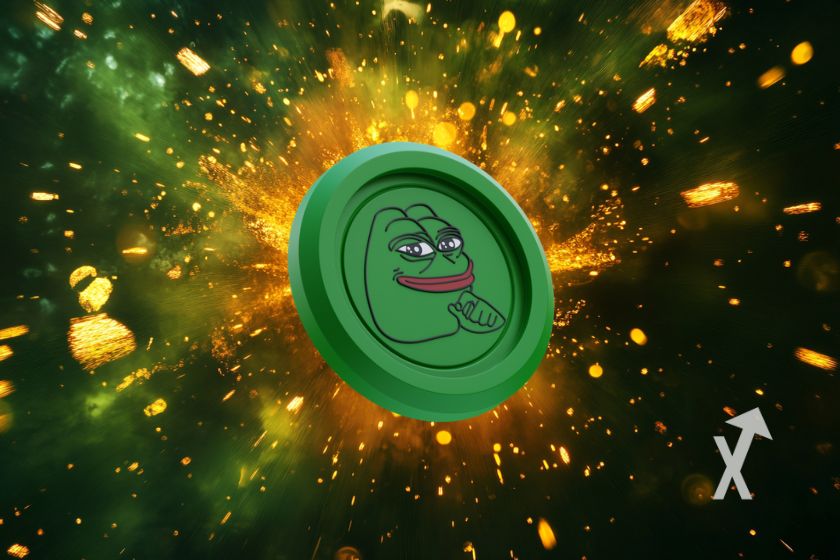 Comic-Frosch Pepe, populäres Meme Maskottchen