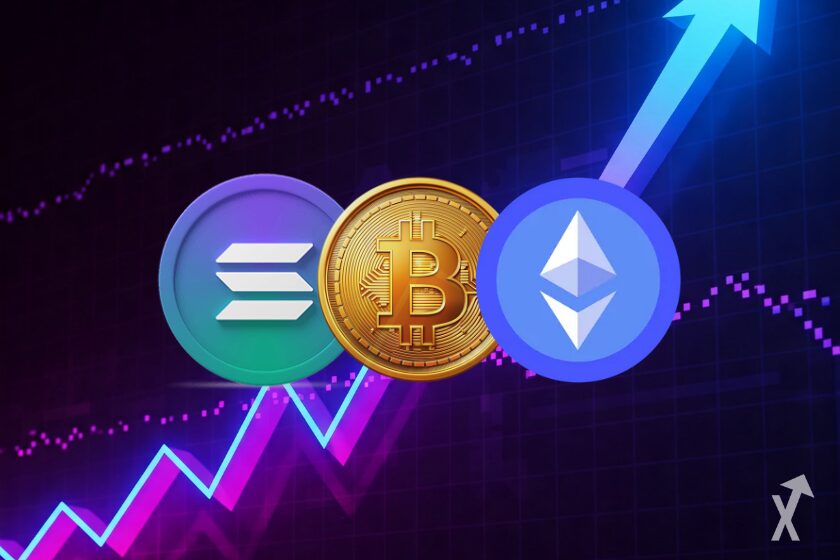 Kryptowährungen: SOL, ETH, BTC, Altcoins