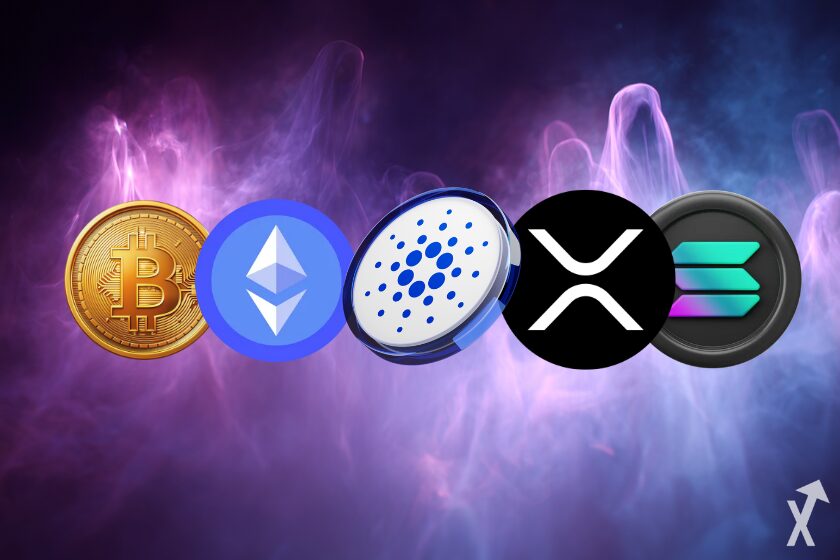 Alternative coins zu Bitcoin.