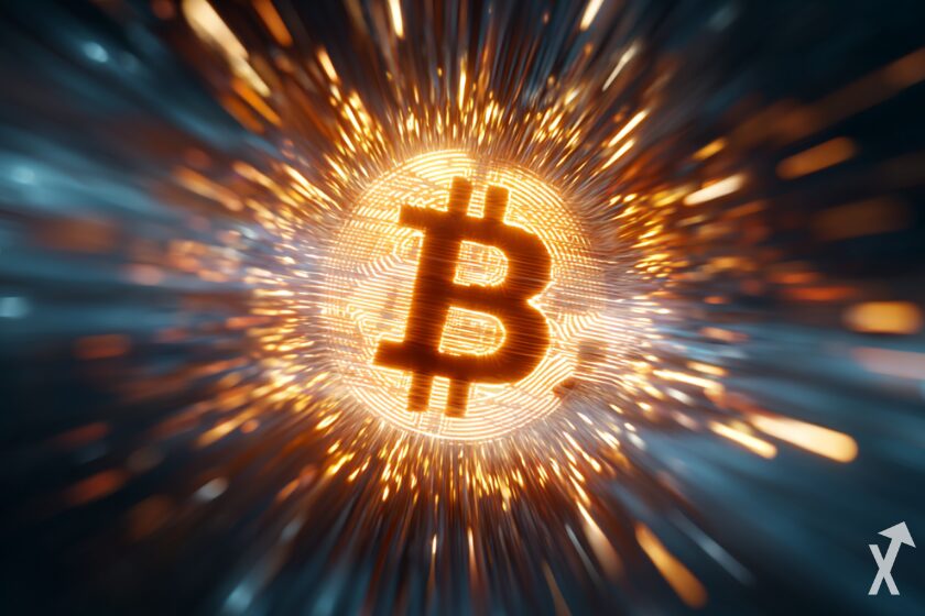 Bitcoin explodiert auf dem Markt.