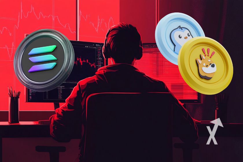 Altcoins, Short, Sol, Pengu, Bonk Coverbild.