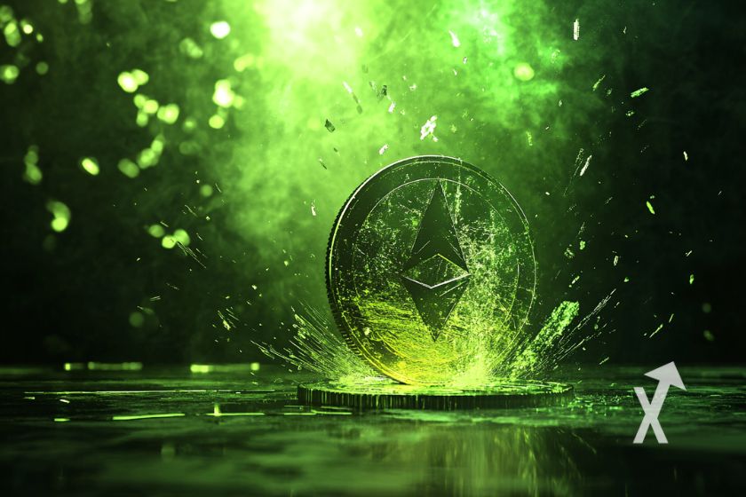 Crypto-Währung Ethereum ETH Konzeptbild_ICON318437785