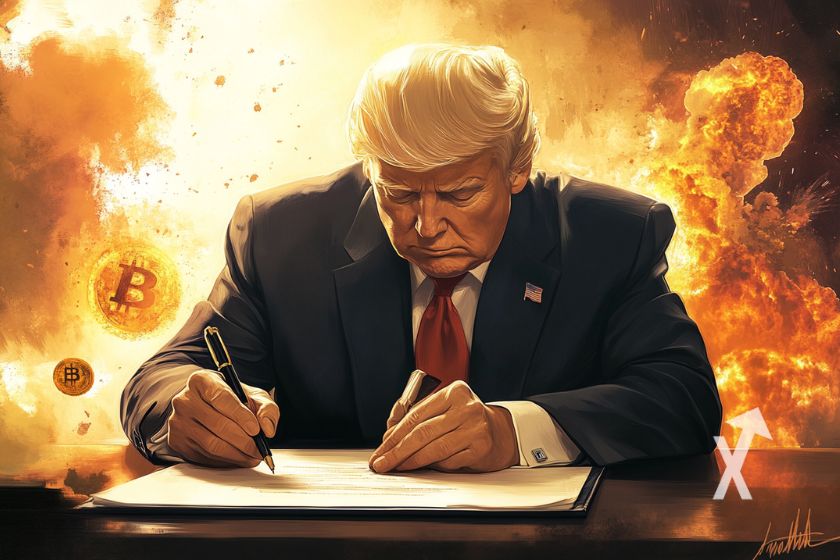 Trump unterzeichnet Krypto-Währungsdekret - Analyse.