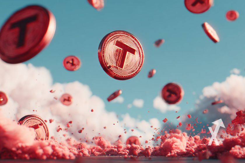 Kryptowährungen: XRP, Tether abgebildet in Deutschland.