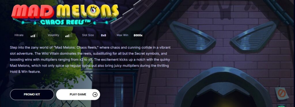 Spielen à Mad Melons casino octoplay