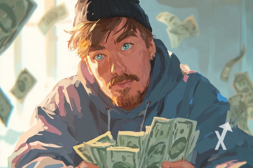 Deckel MrBeast Aster Symbolfoto (6 words)