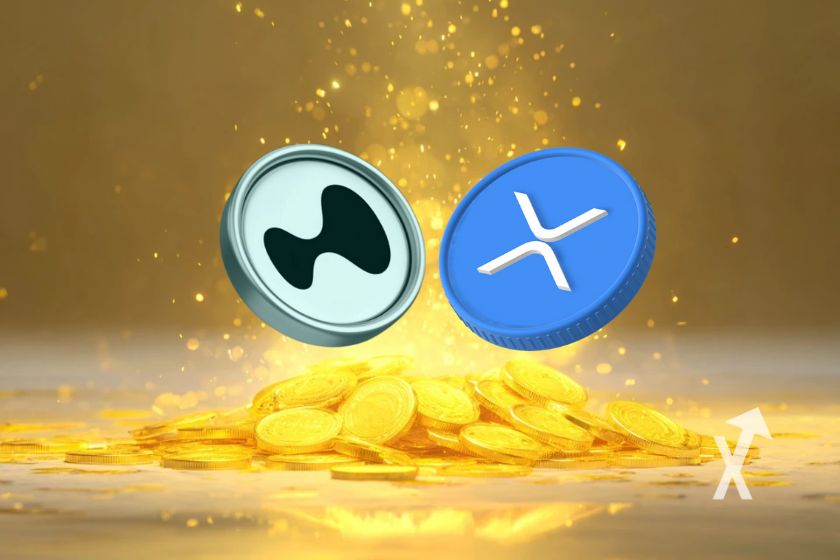 Deckblatt XRP Hyperliquid - Kryptowährungsinvestition in Deutschland.