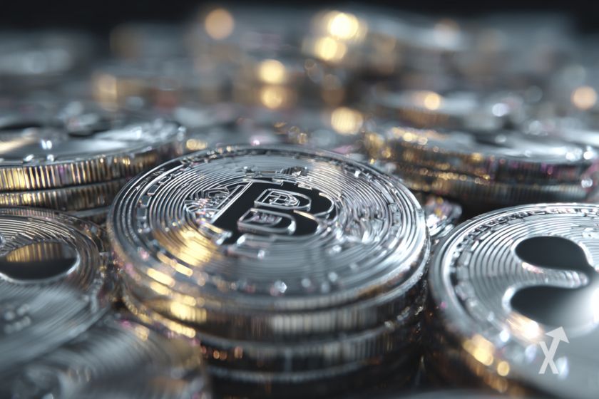 Die BTC und XRP tokens.