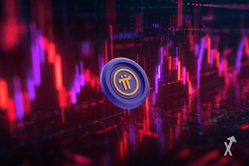 Das Pi Network-Token - Kryptowährung.