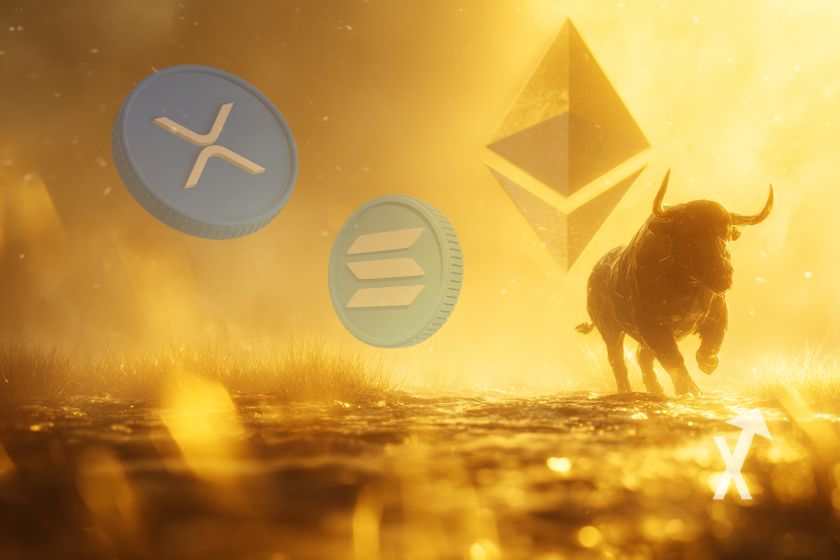 Abdeckung von Altseason Altcoin USDT.