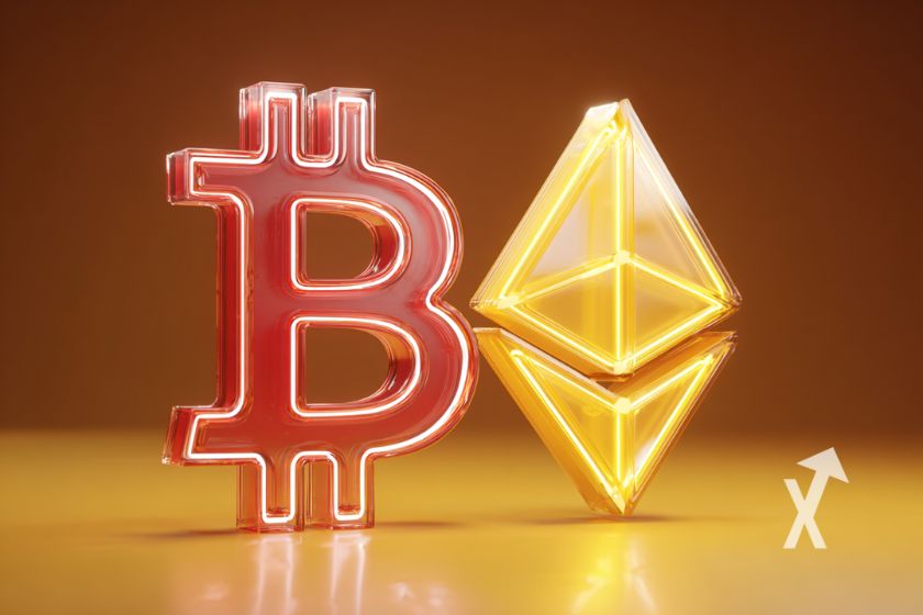 Deckung für Krypto Bitcoin-Anlage.