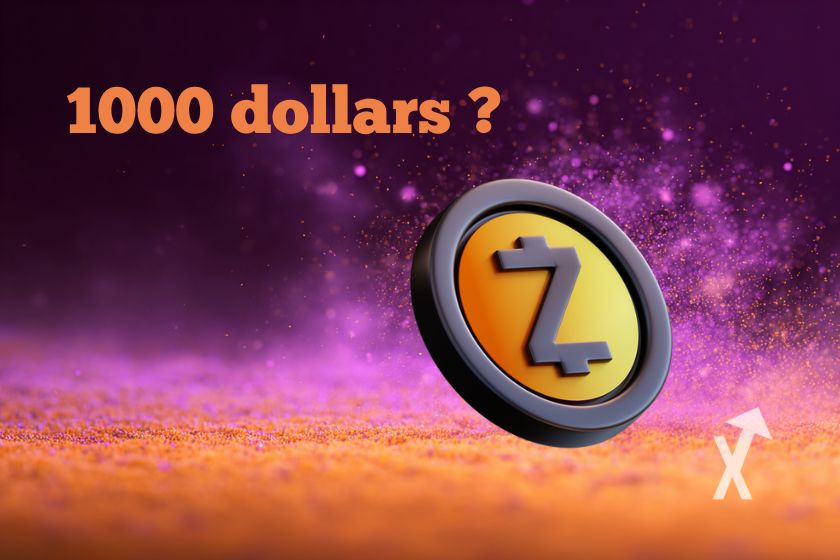 "Deckel für Zcash ZEC" - "Cover for Zcash ZEC"