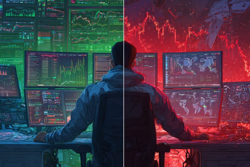 Trader – Vorteile und Nachteile von Bot-Trading und Multi-Screen-Trading mit TradingView 
