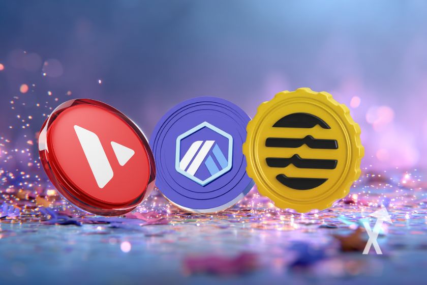 Münzen AVAX Arbitrum Aptos Beleuchtung Deutschland.