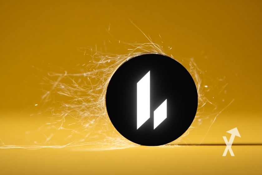 Gelber Hintergrund mit Lit Lighter-Logo.