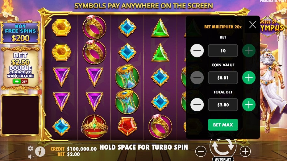 begin gates of olympus