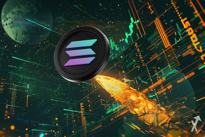 Solana Sol increases by 10%.