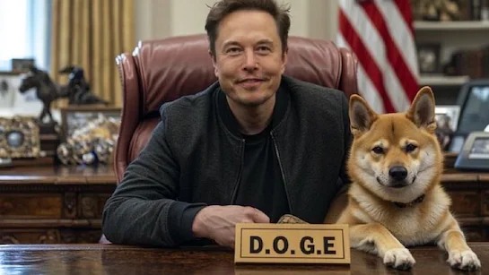 Elon Musk shiba