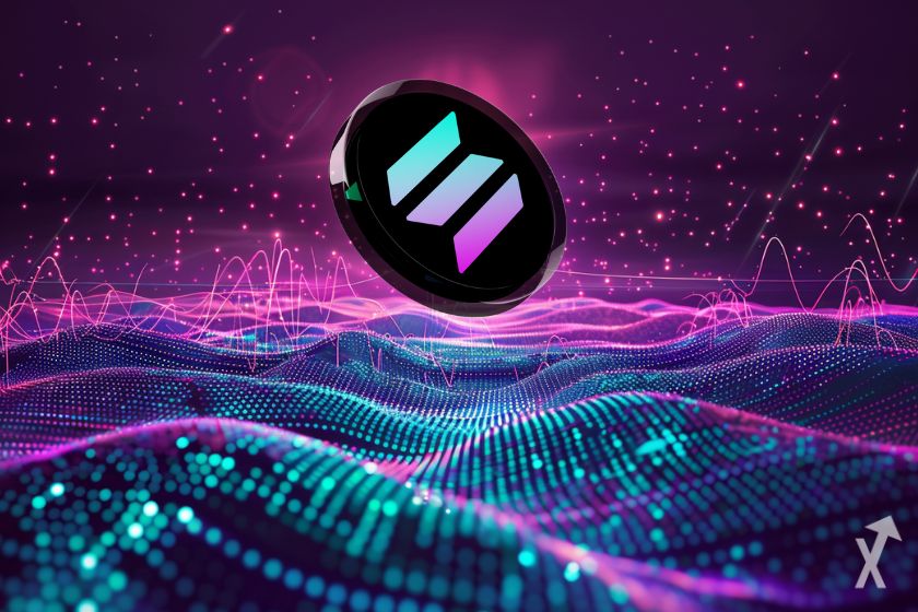 Illustrating Solana's sunny blockchain system.