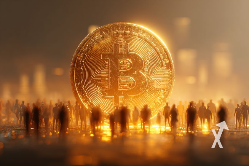 Illustration of Bitcoin halving cycles.