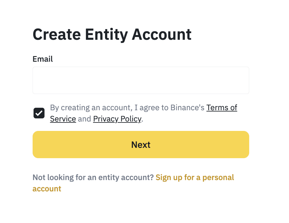Binance Pro account
