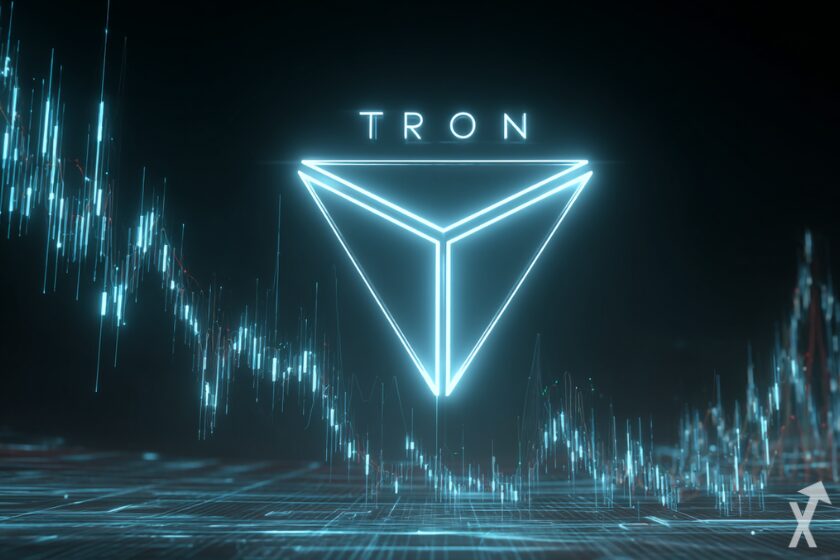 Cryptocurrency Tron (TRX) network platform.