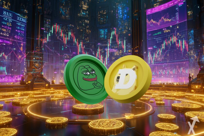 Comparison of Crypto Doge and Pepe.