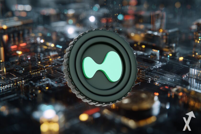 "Hyperliquid" translates to "super liquid" in English. Image description: "Innovative liquid technology, fluid and versatile."