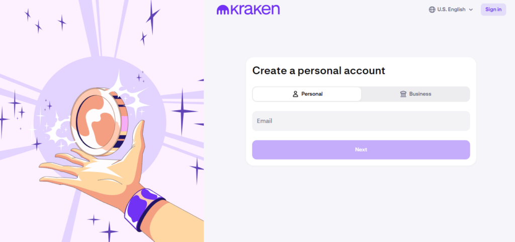 inscription Kraken