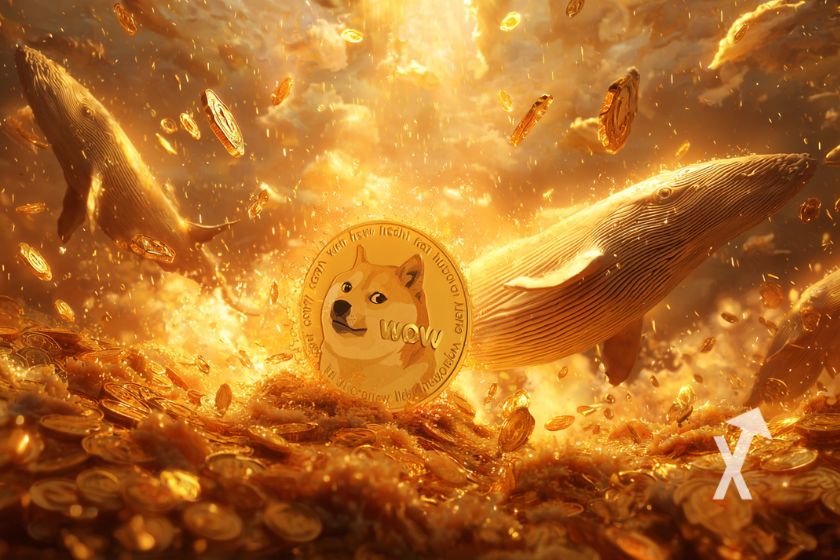 "DogeCoin Logo Cover Image"