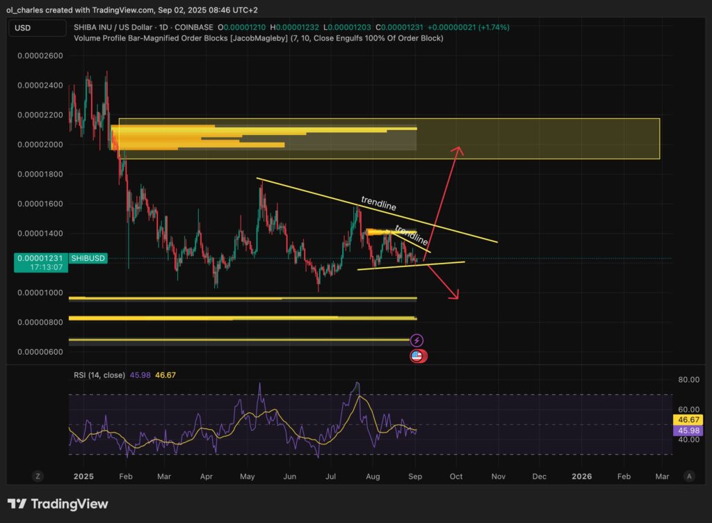 SHIBA INU daily chart