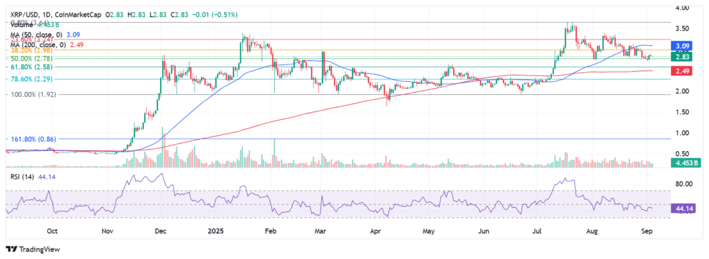 XRP in Daily Timeframe