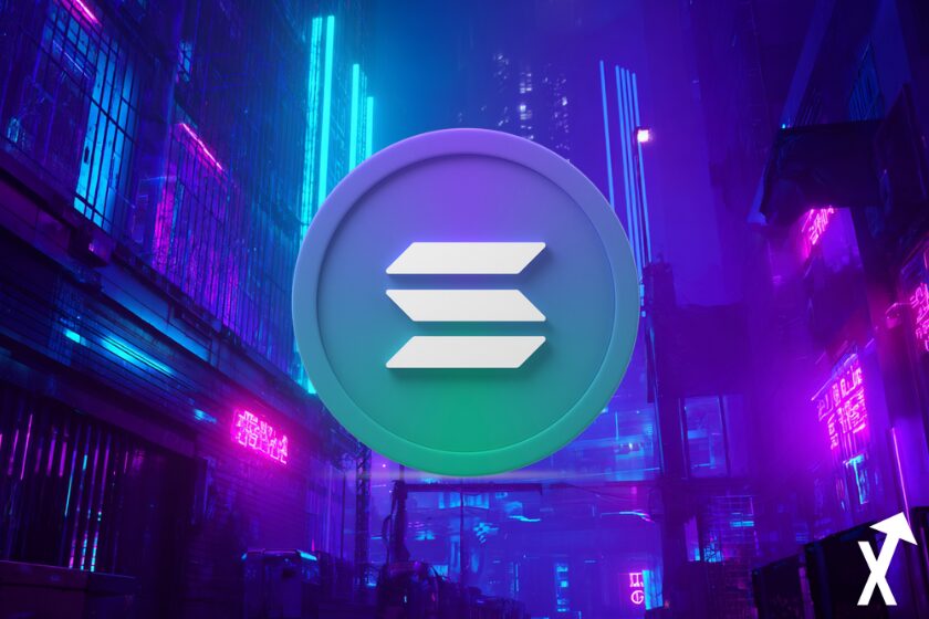 Futuristic digital illustration in vibrant colors.