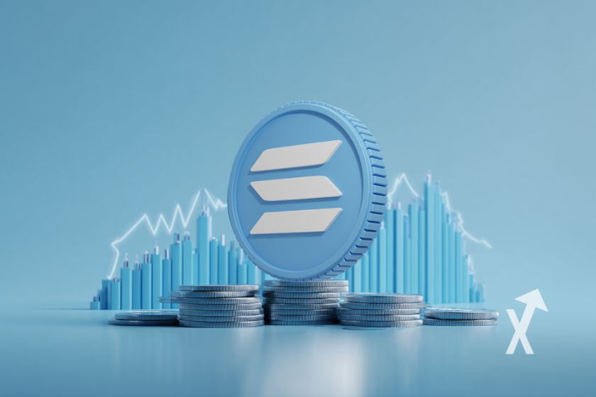 Blue SOL token on other coins.