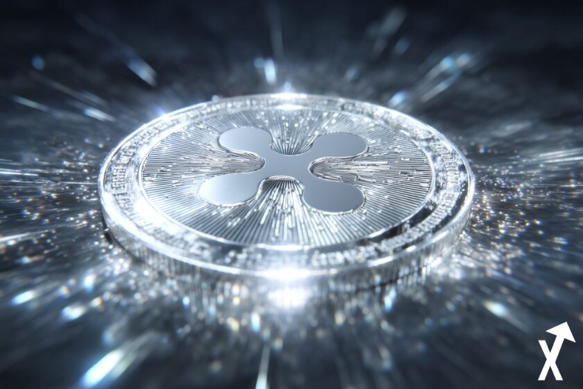 "Electric silver XRP coin and silver"