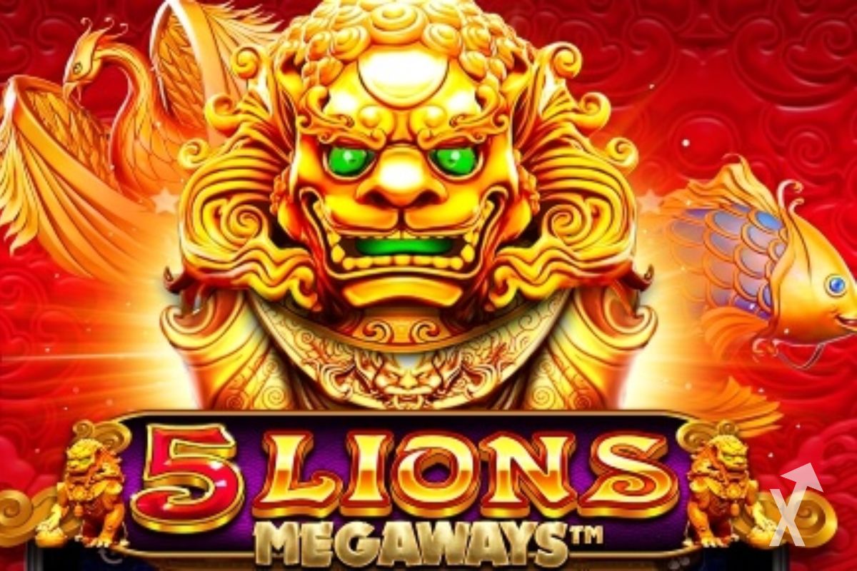 "Cover image for 5 Lions Megaways"