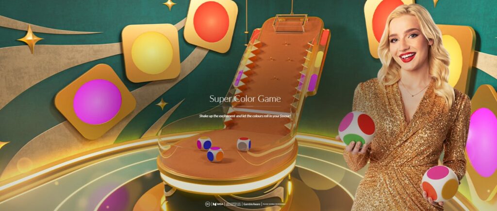 what is super color game live