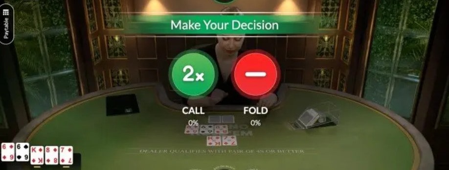 call or fold poker ?