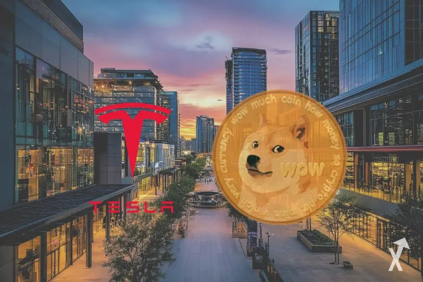 tesla dogecoin doge