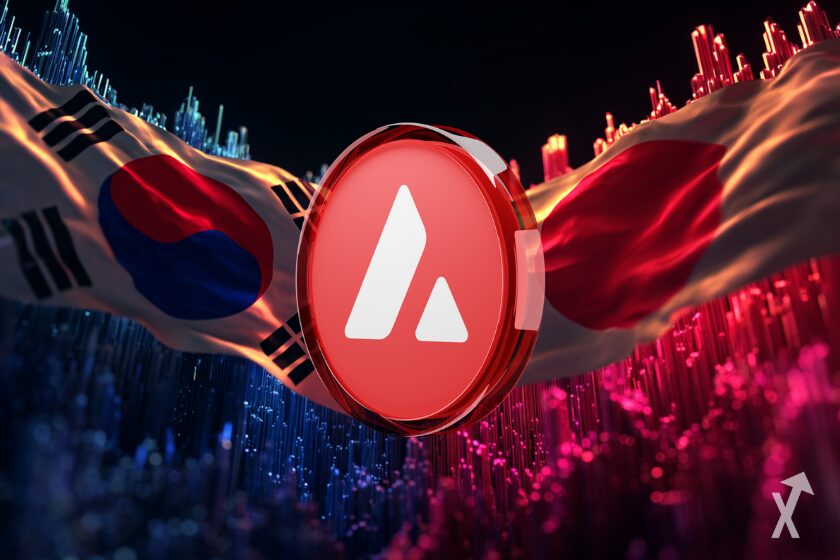 Criptomoneda AVAX en Corea y Japón.