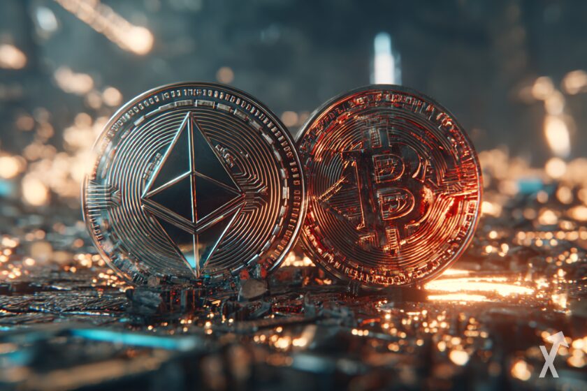 Ethereum Bitcoin: criptomonedas líderes en mercado.
