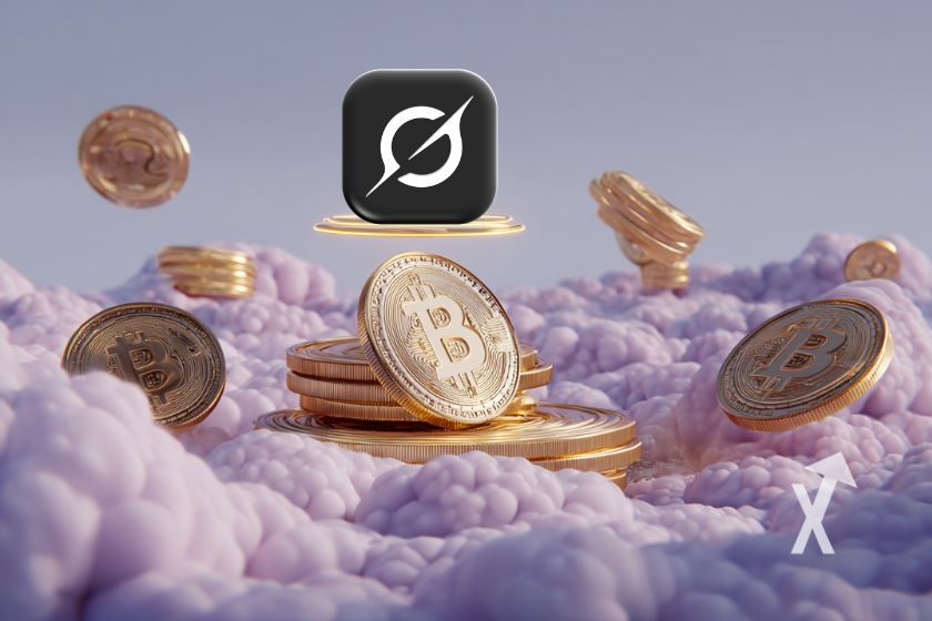 Cubierta aprende acerca de criptomonedas.